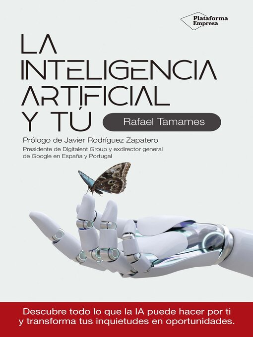Cover image for La inteligencia artificial y tú